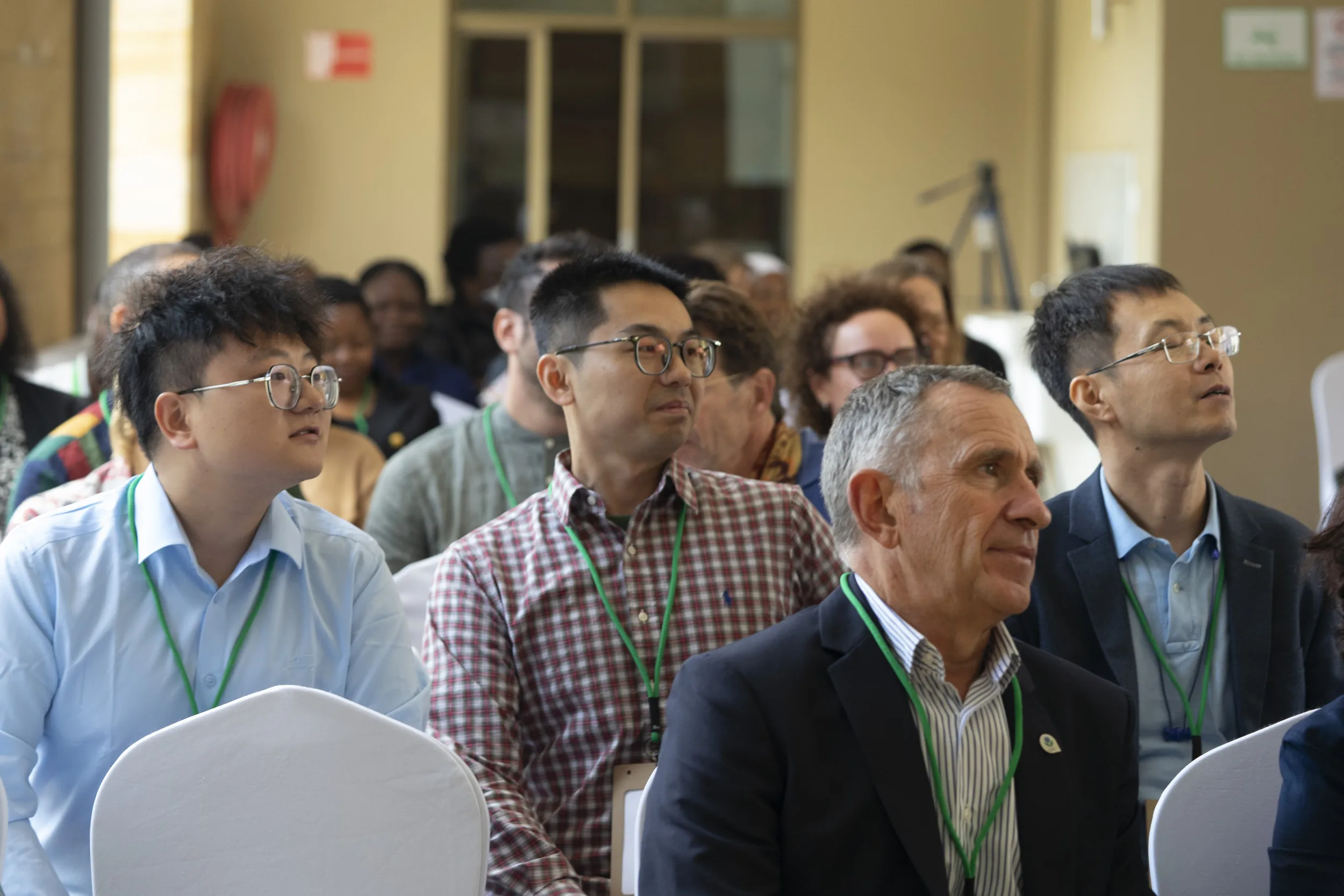 Full auditorium with participants