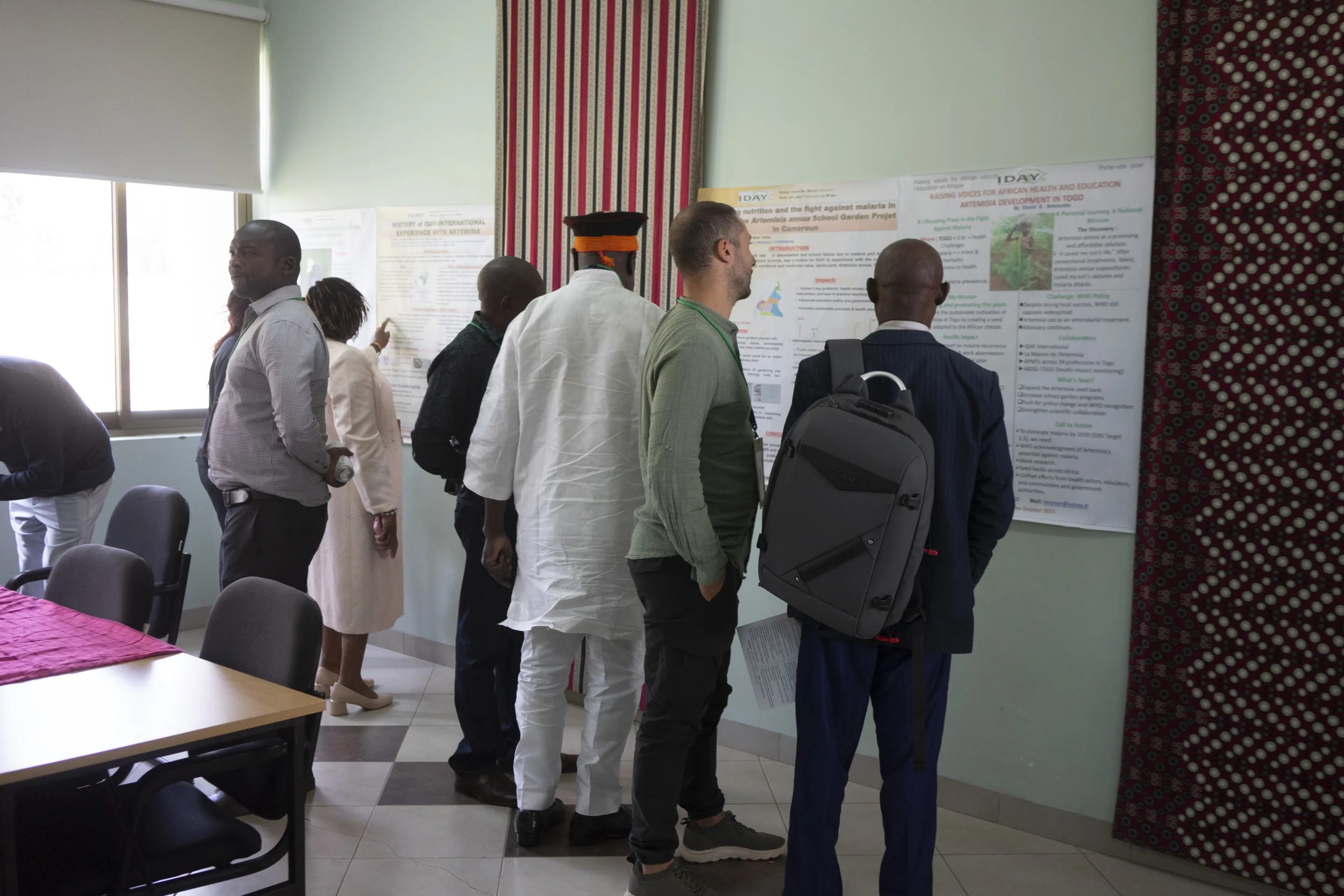 Research poster presentations
